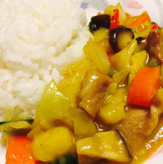 什锦日式咖喱饭