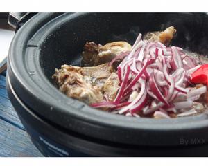 新疆羊肉抓饭～松下塔吉锅食谱的做法 步骤5