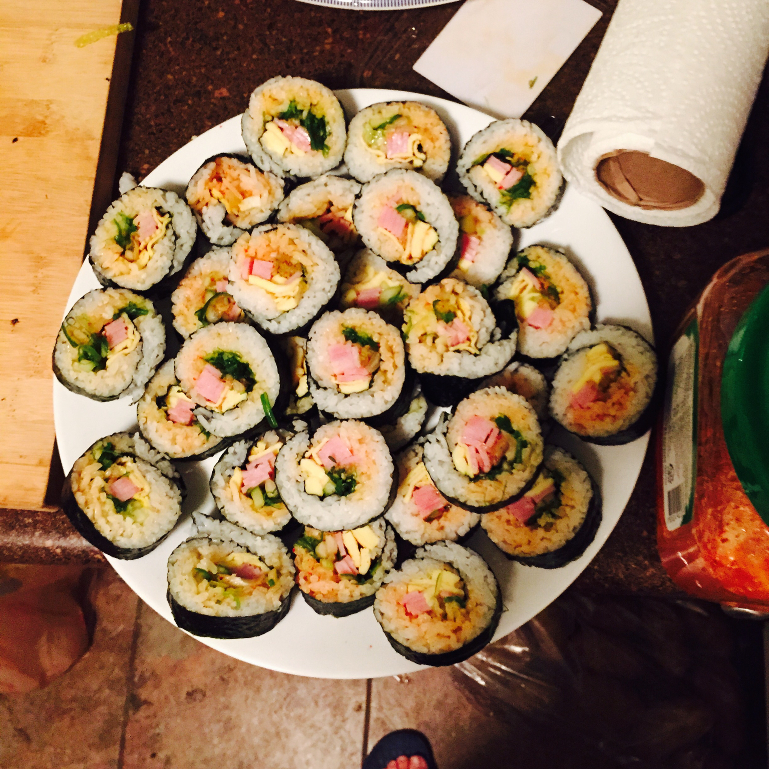 简单寿司/鸡蛋寿司/反转寿司/花样寿司/紫菜包饭