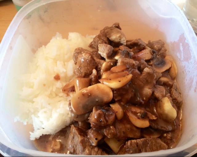 黑蒜子牛肉粒