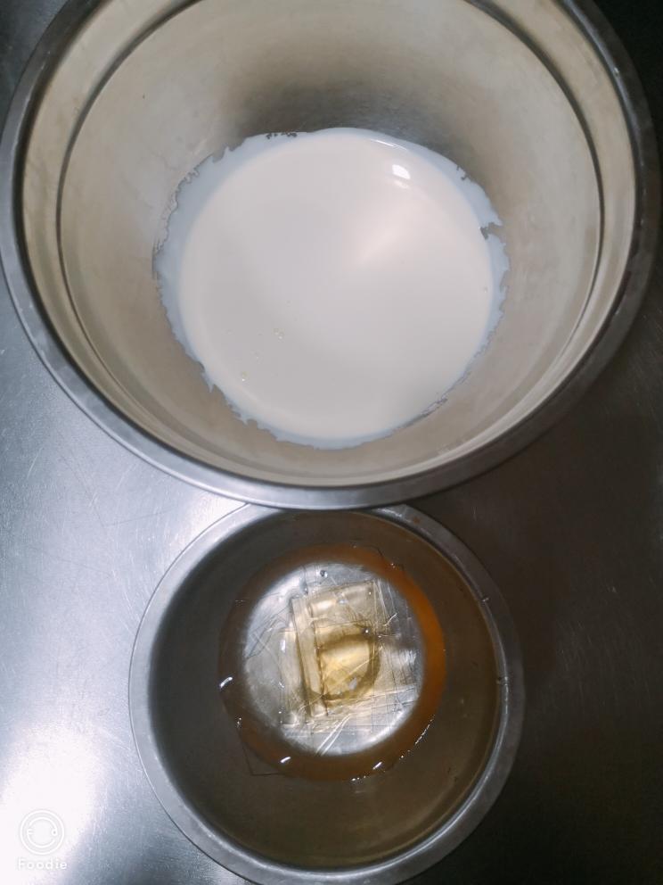 纯奶手撕吐司的做法 步骤1