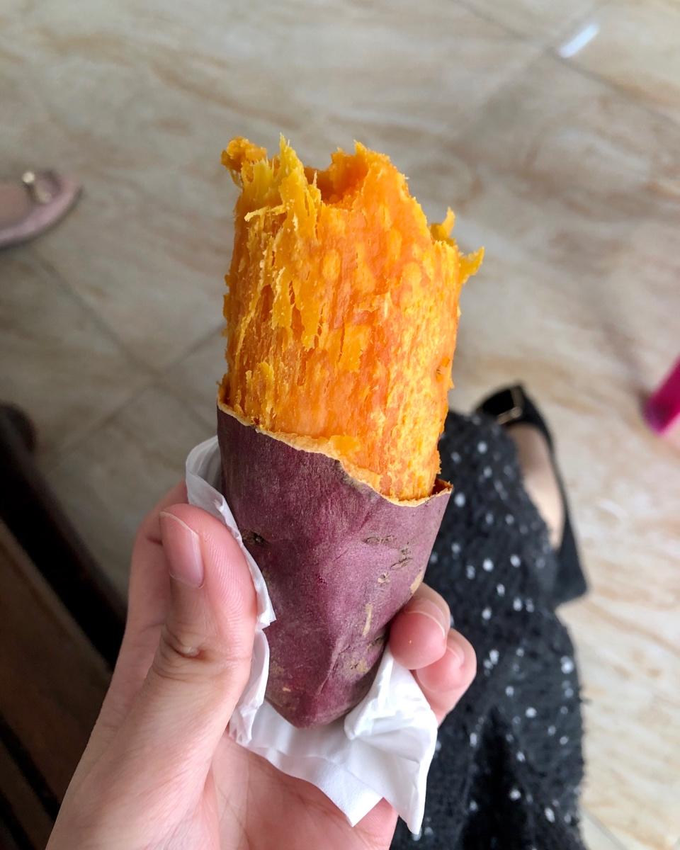 空气炸锅版烤地瓜（超快手）