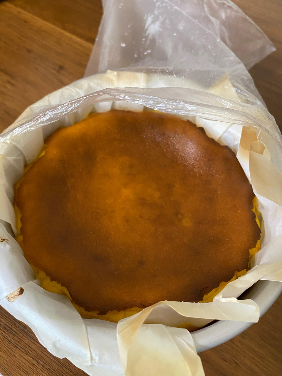 网红巴斯克焦烤蛋糕（红薯版本）