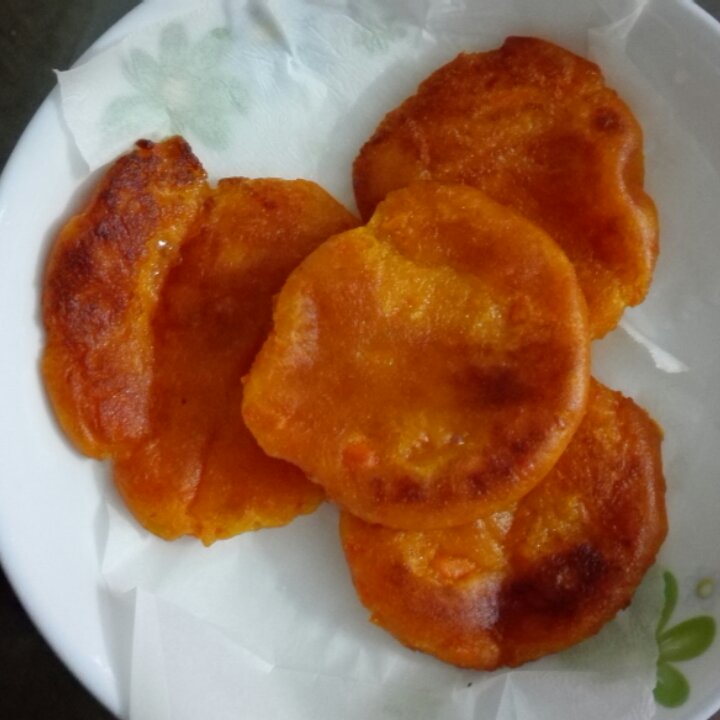 糯米红薯饼