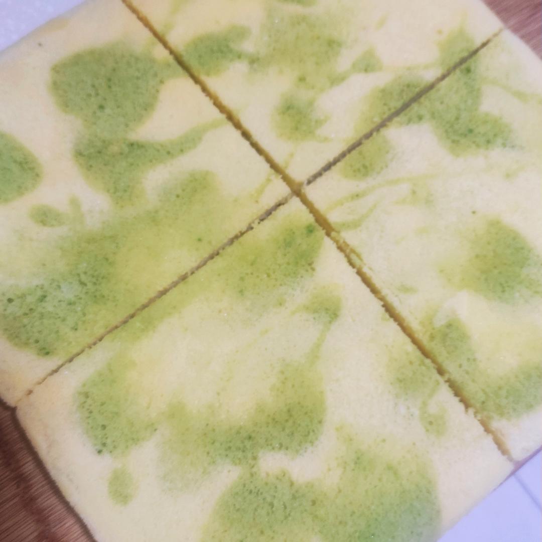 香葱海苔肉松芝麻蛋糕卷