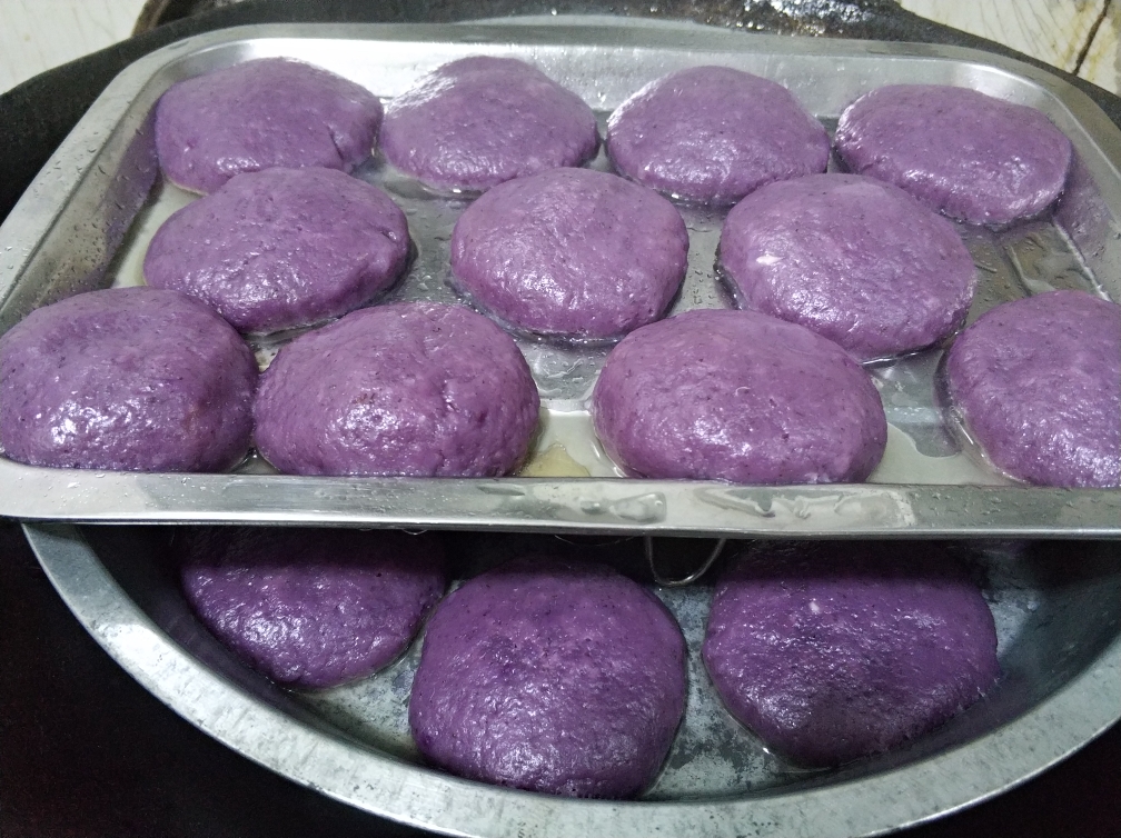 紫薯豆渣糯米糍的做法