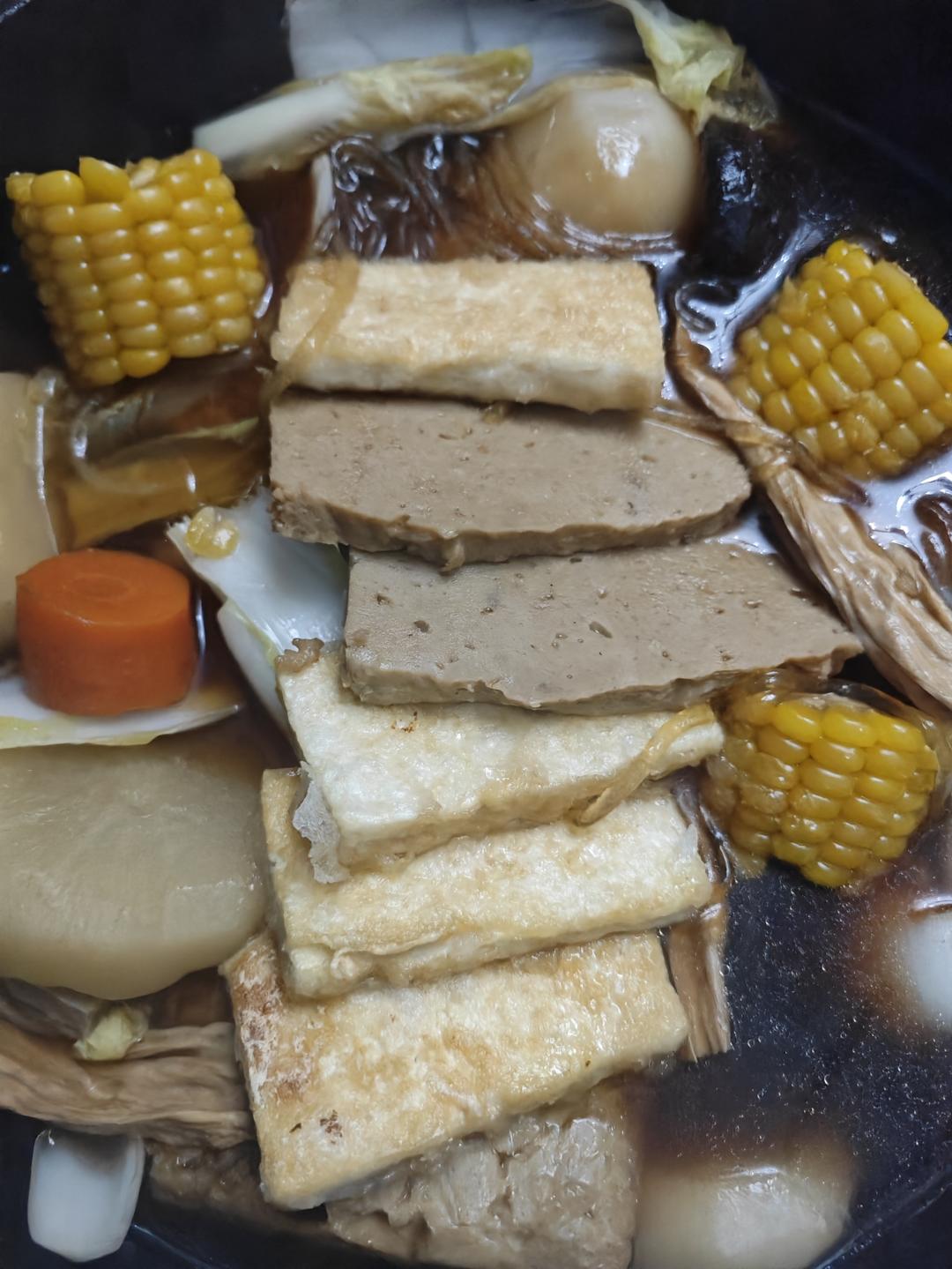 家庭关东煮｜汤底比便利店鲜甜