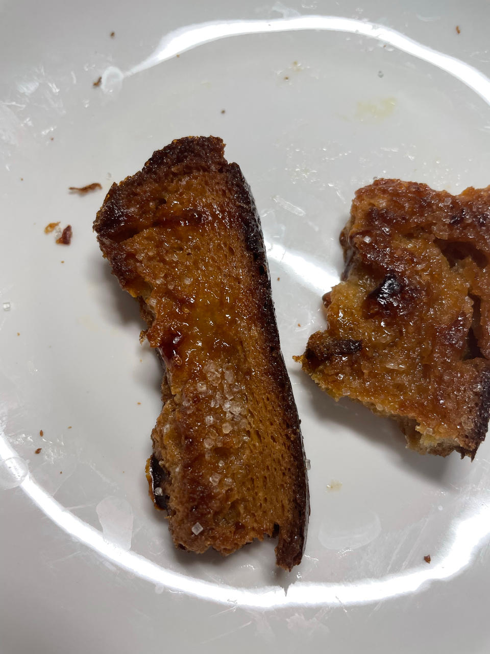 蜂蜜黄油烤面包片