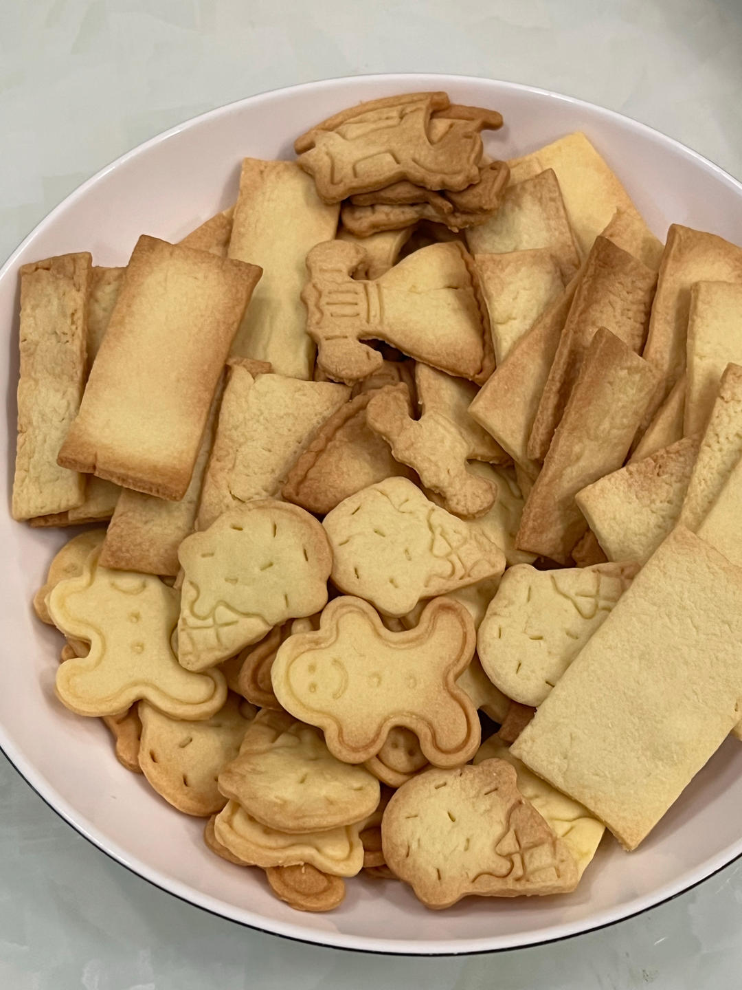 记录一个万能造型黄油饼干的店售配方
