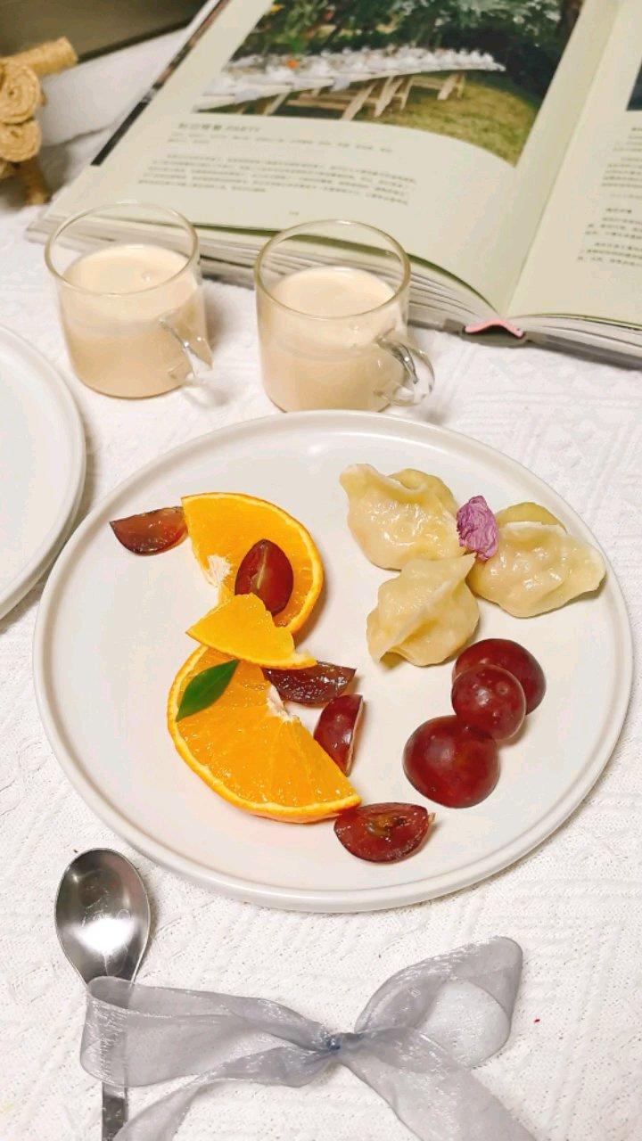 极简风橙子摆盘