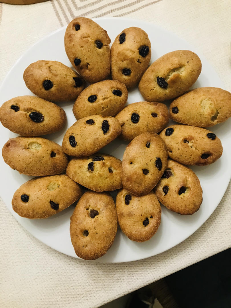 黄金比例玛德琳蛋糕（方子来自法国美食杂志）