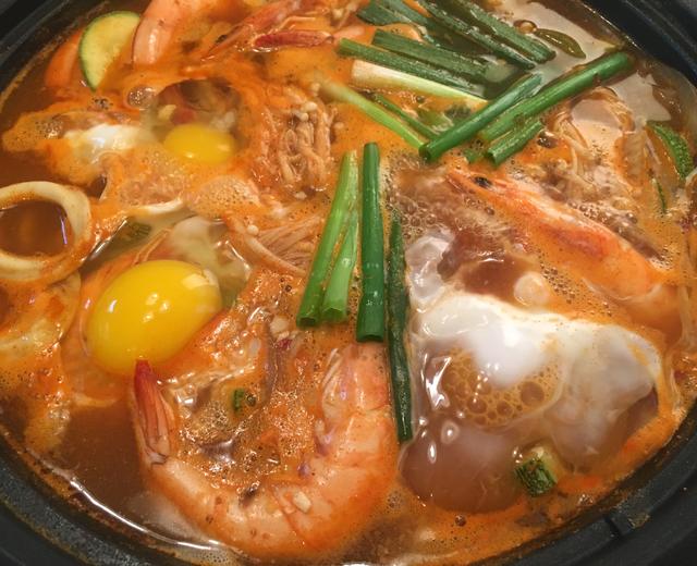 韩国辣海鲜汤
