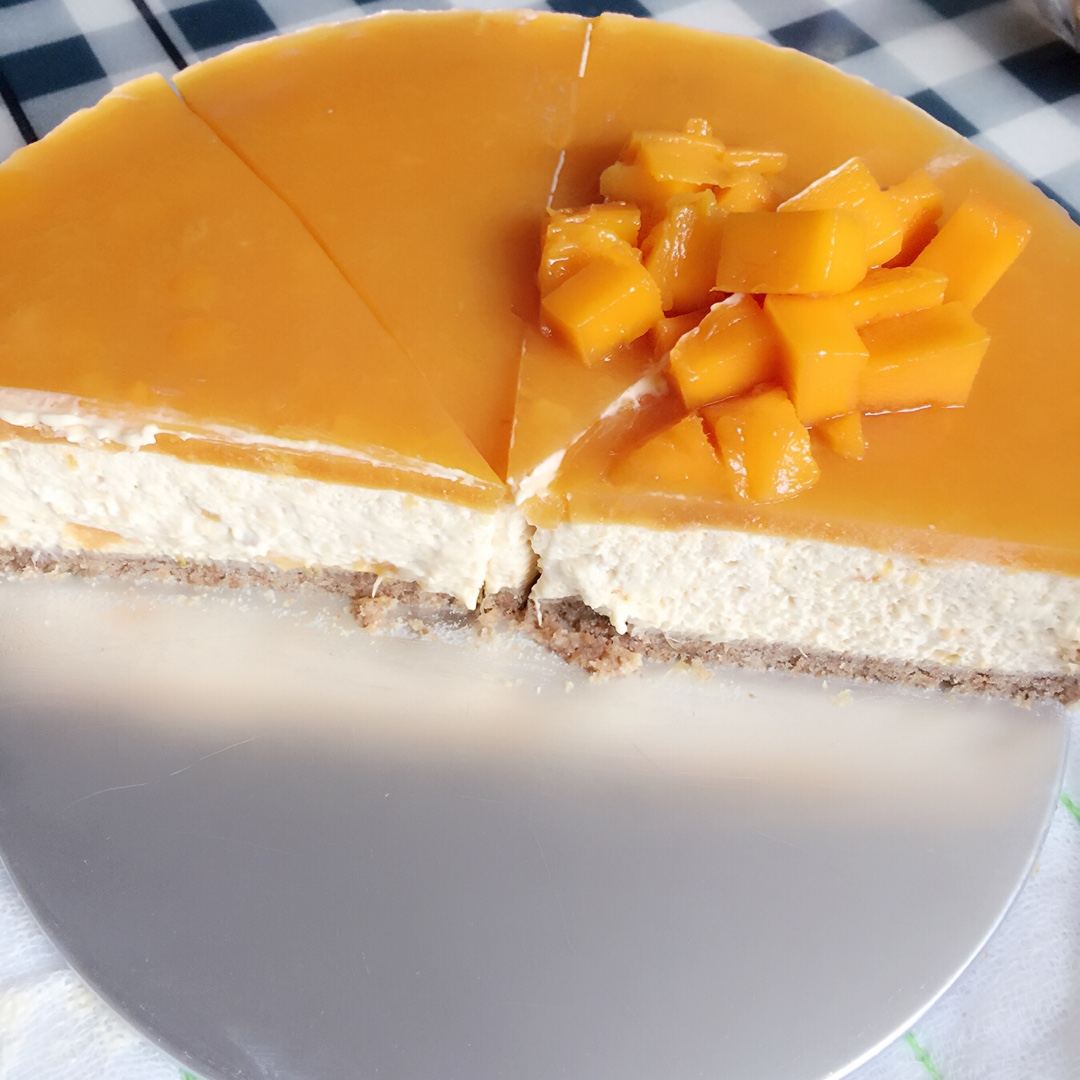 【视频】芒果慕斯（6寸） | 含镜面果胶配方