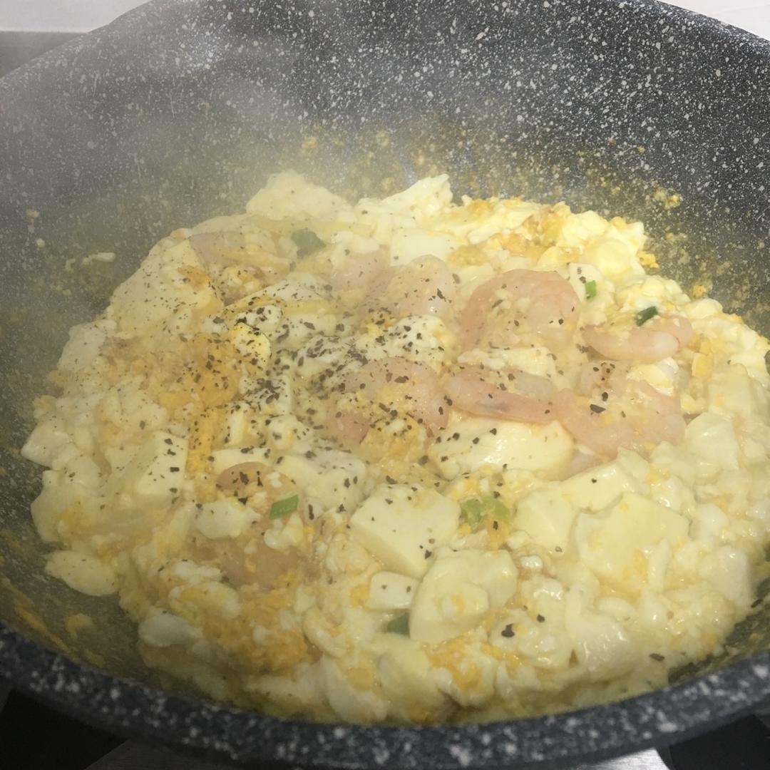 虾仁豆腐