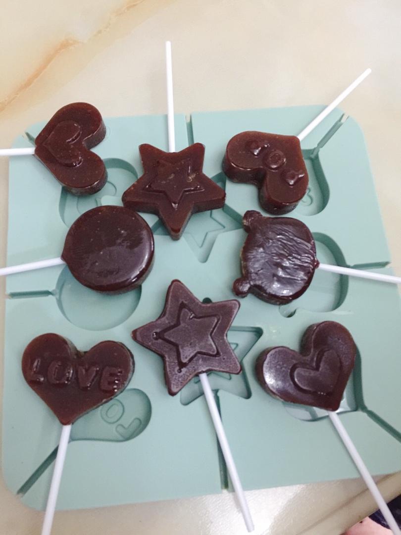 自制棒棒糖（火龙果味）