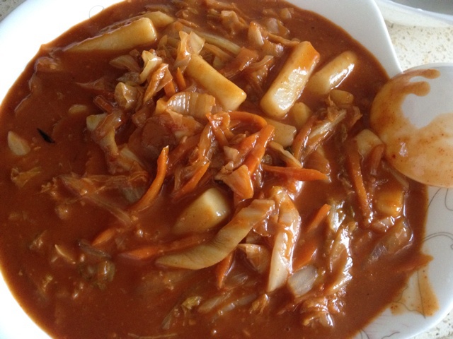 韩式辣炒年糕（or网红芝士套路之芝心年糕）