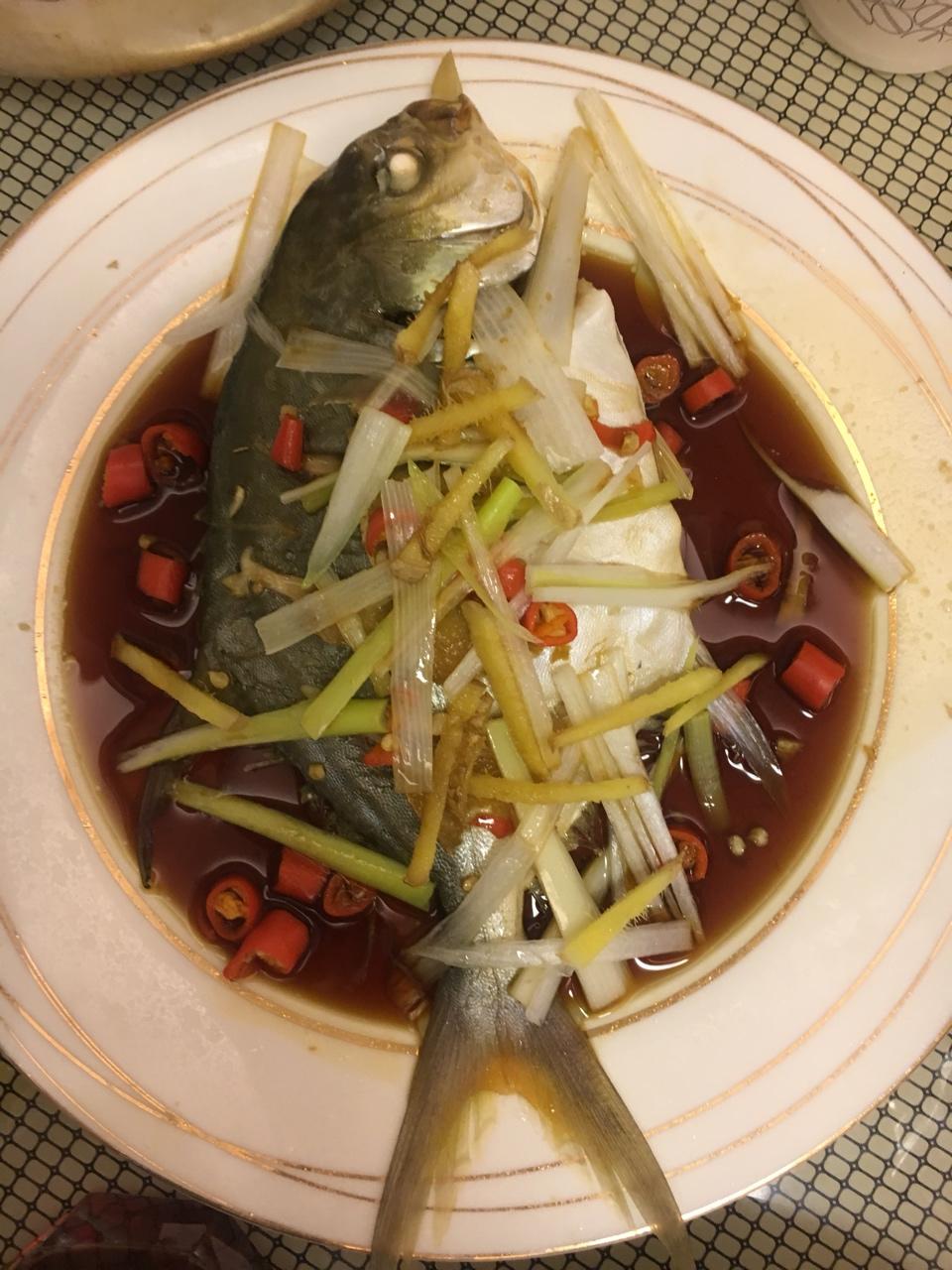 清蒸鲳鱼