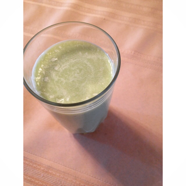 香蕉牛油果smoothie