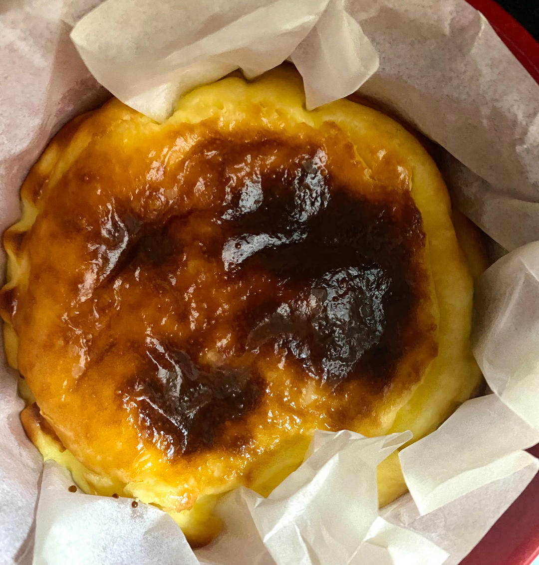 冰山熔岩巴斯克 | 巧克力脑袋福音！浓郁丝滑还流心！搅一搅就能搞定！