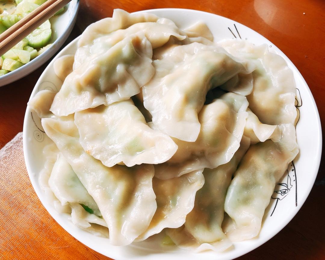 西葫芦鸡蛋馅水饺