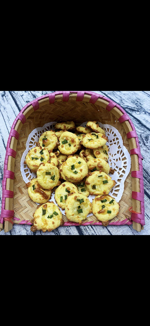🧀葱香芝士咸曲奇🍪