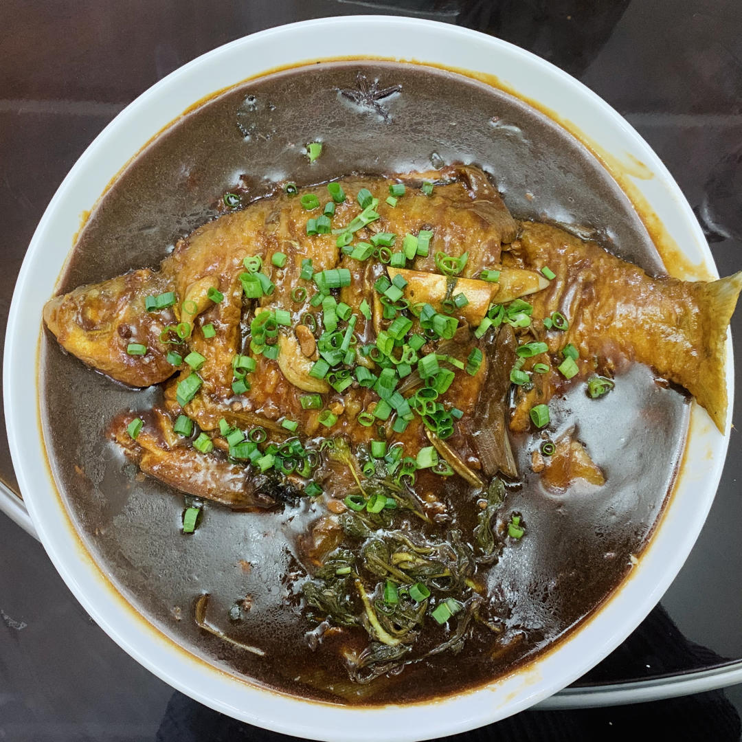 红烧鳊鱼