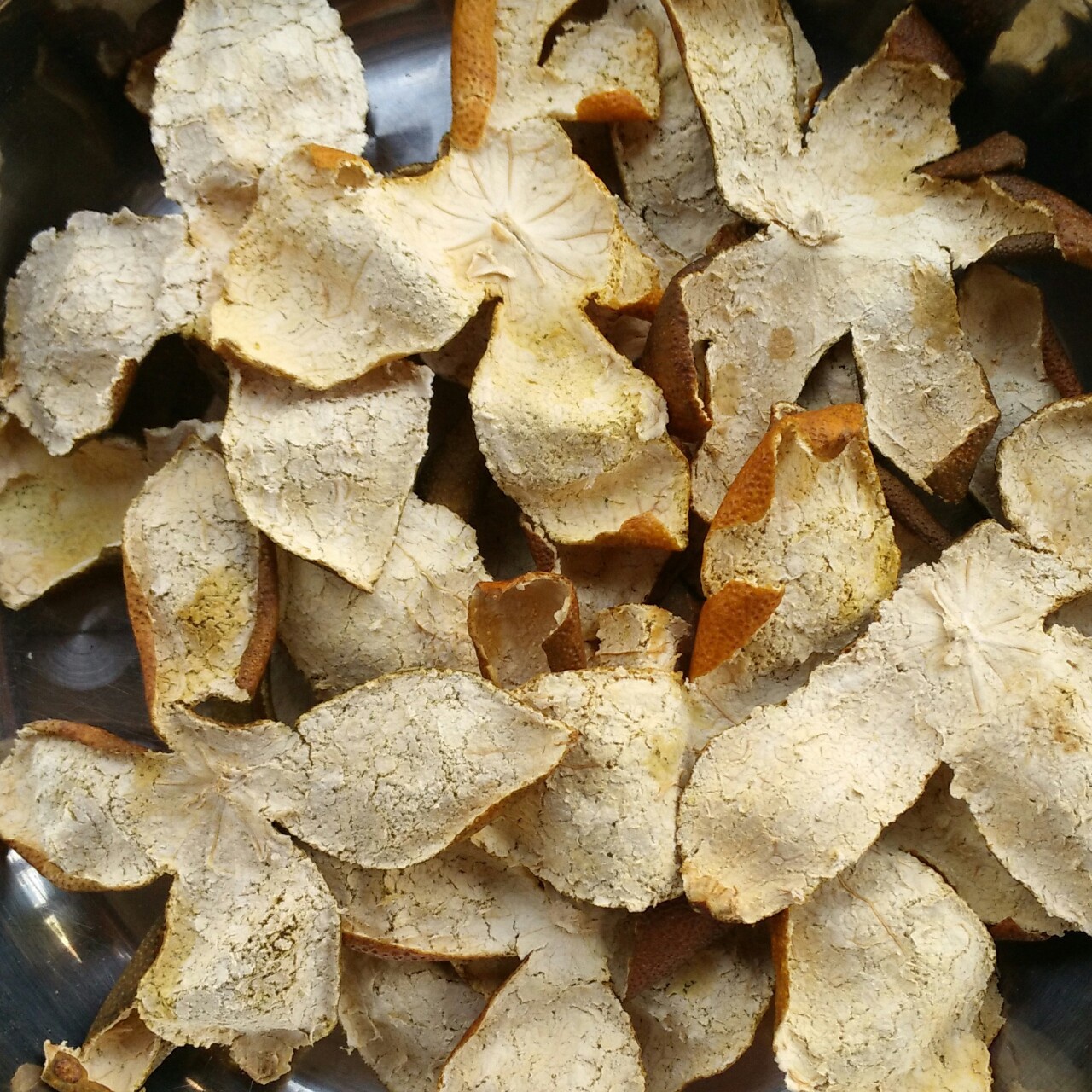 又一只喂食猫做的自制陈皮(三蒸三晒)