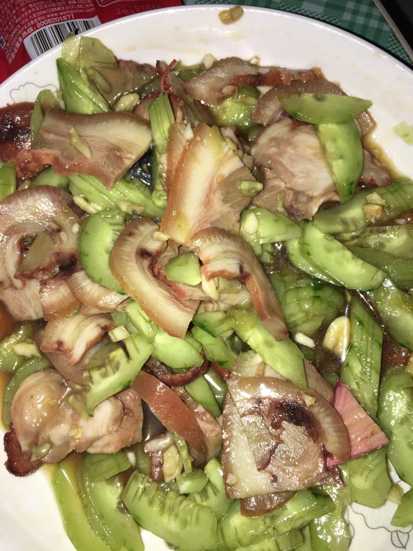 猪头肉拌黄瓜