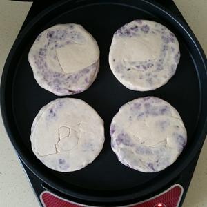 荞麦紫薯发面饼的做法 步骤19