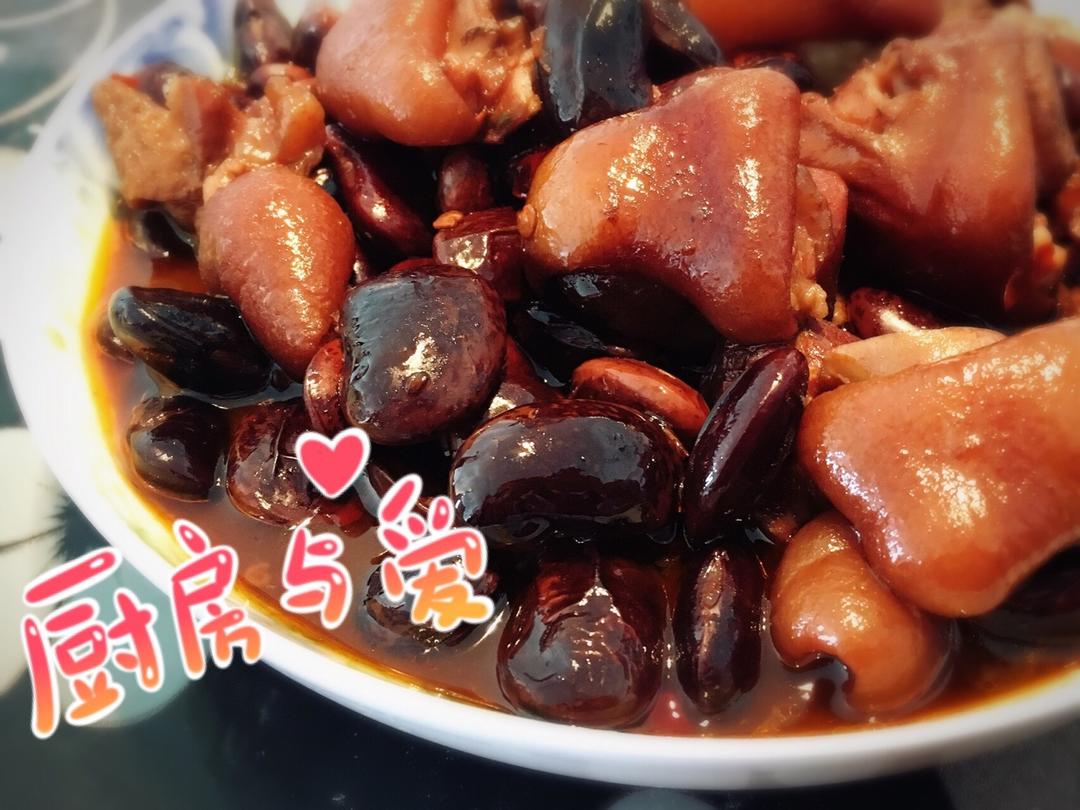 芸豆炖蹄花