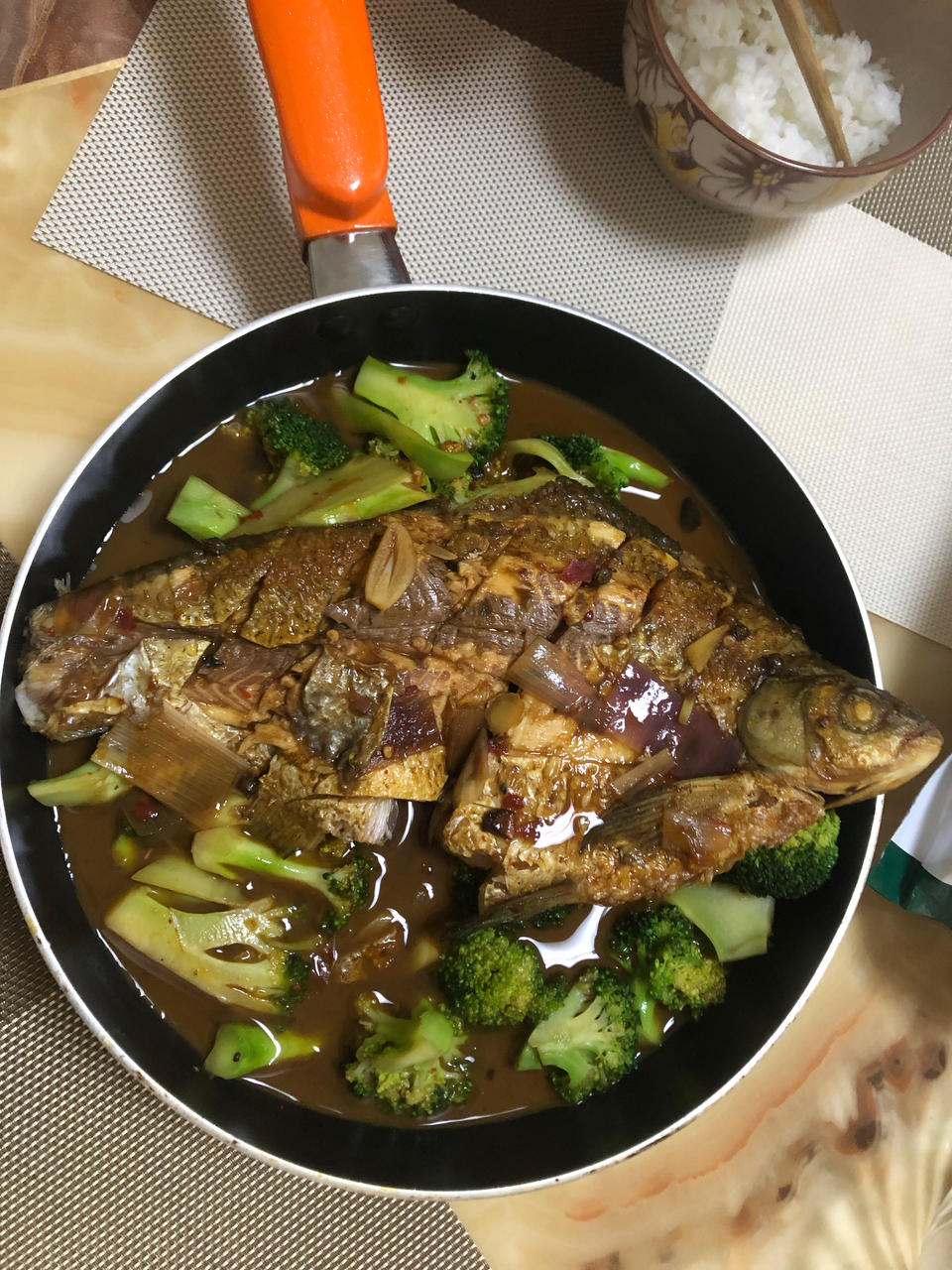 湖北名菜武昌鱼真的好吃😋做道家常红烧鱼🔥