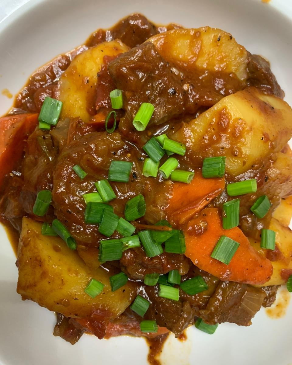 土豆炖牛肉