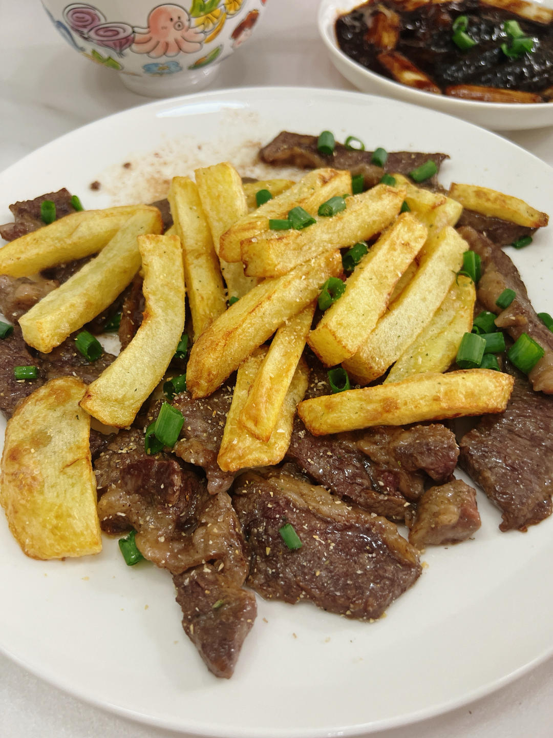 嫩滑多汁‼️一口就上瘾的㊙️牛排土豆煎锅