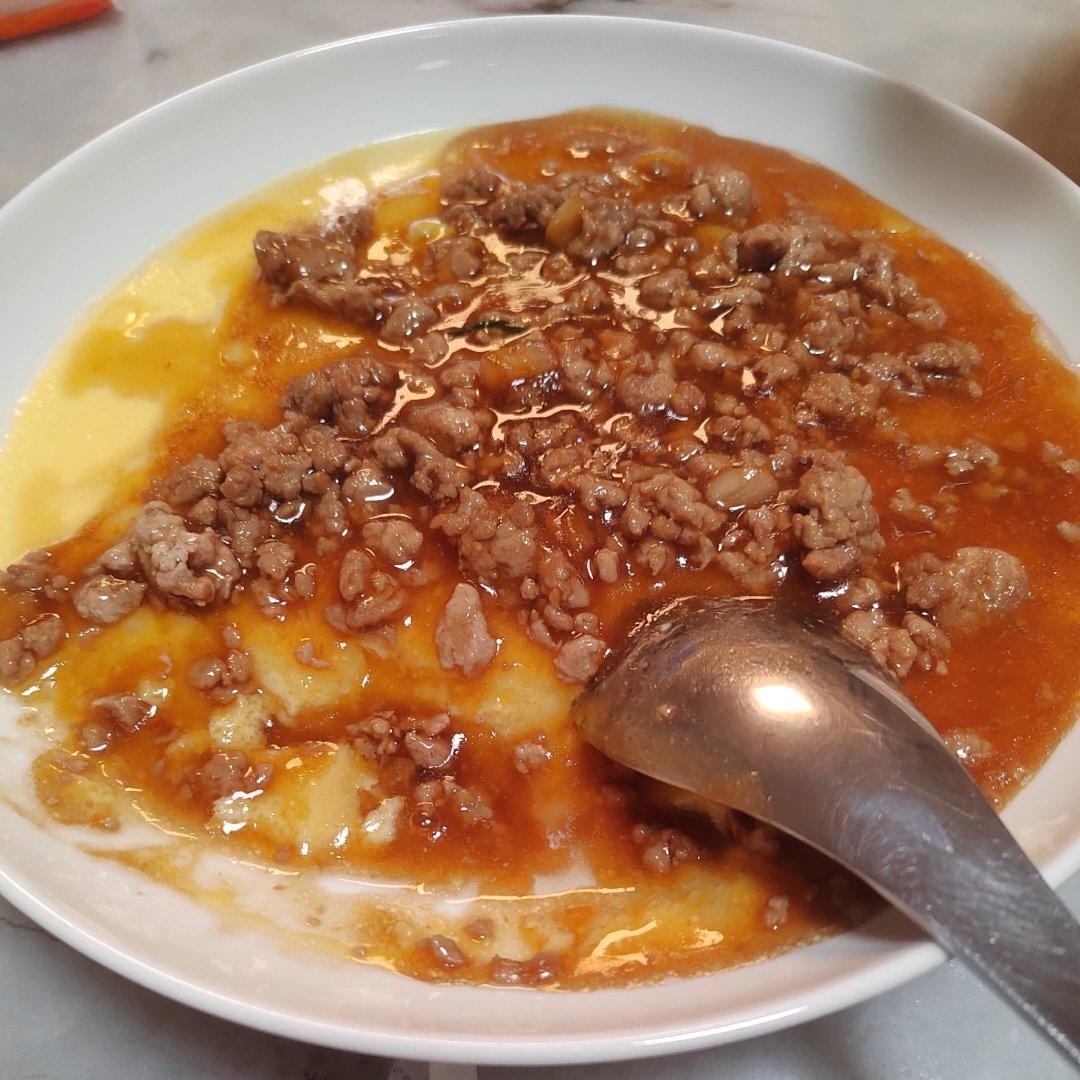 比布丁还要嫩，老少皆宜的肉沫蒸蛋