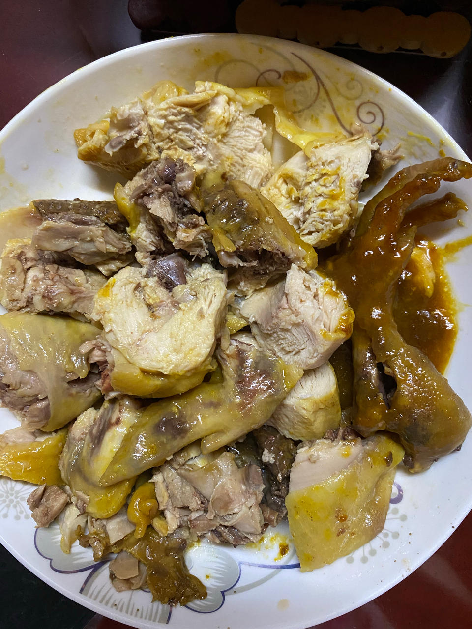电饭煲盐焗鸡【手撕鸡】简易版