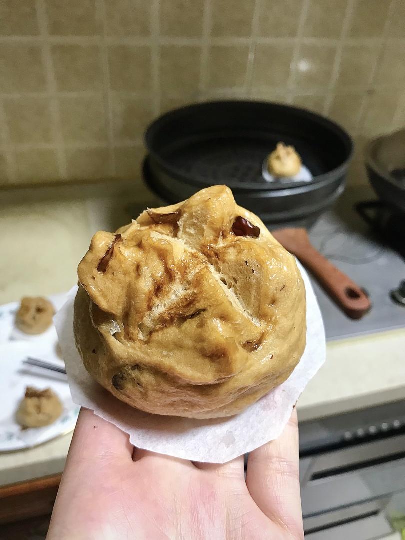 红糖红枣开花馒头（一次性发酵）