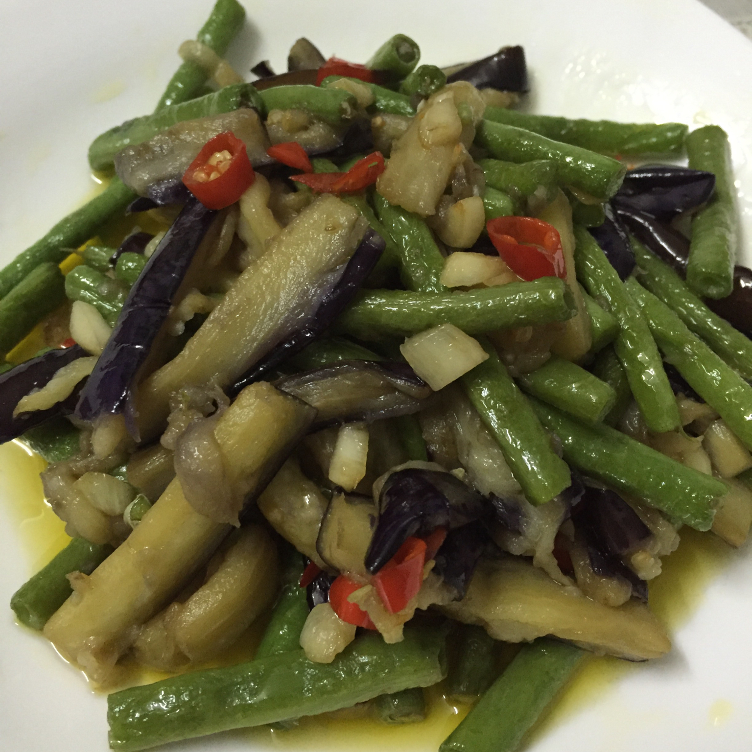 茄子豆角