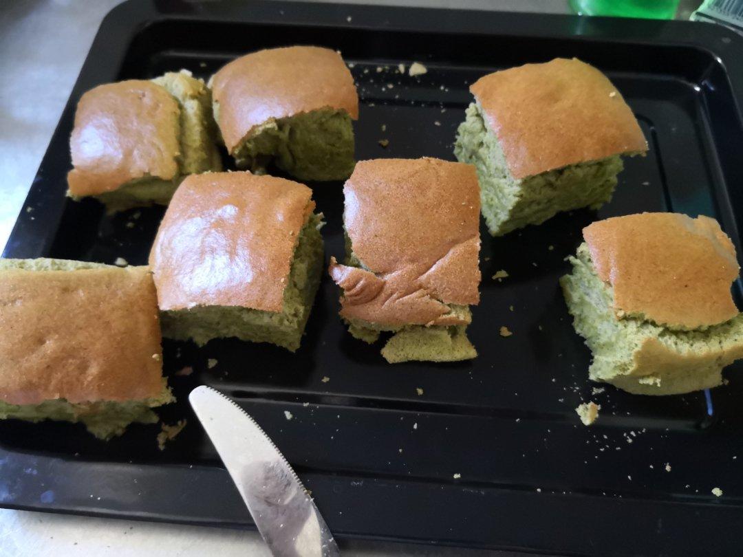 8寸抹茶戚风蛋糕