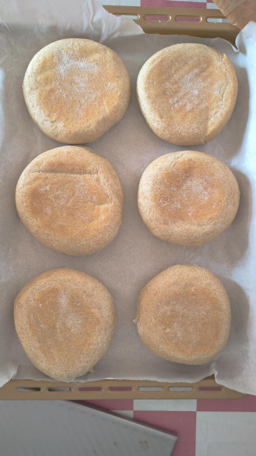 麦当劳同款全麦麦芬（无油无糖）