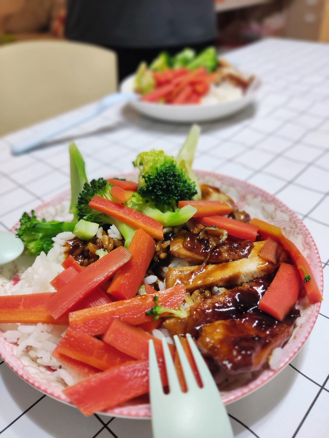 酱汁一盖谁也不爱‼️照烧鸡腿饭傻瓜做法💯