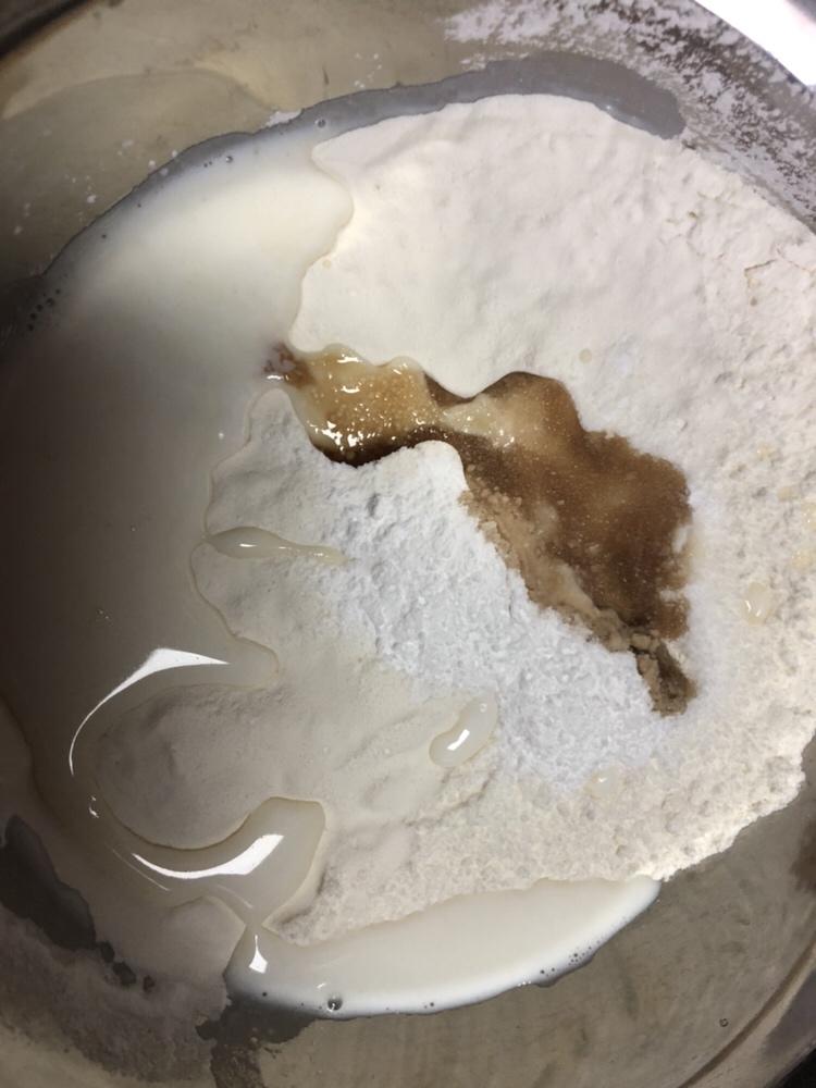 纯奶手撕吐司的做法 步骤1