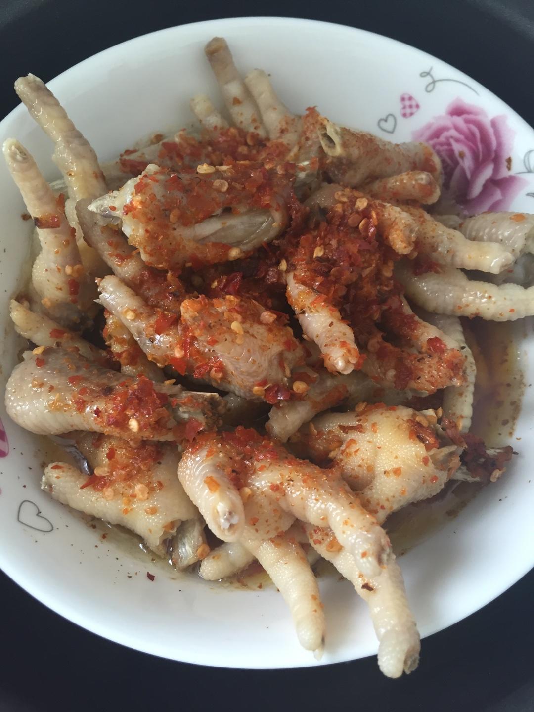 简易鸡爪的做法