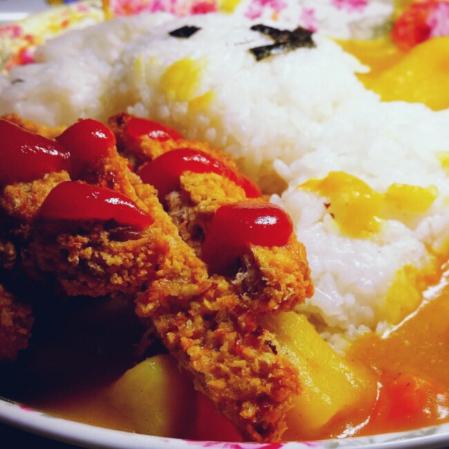炸猪排咖喱饭