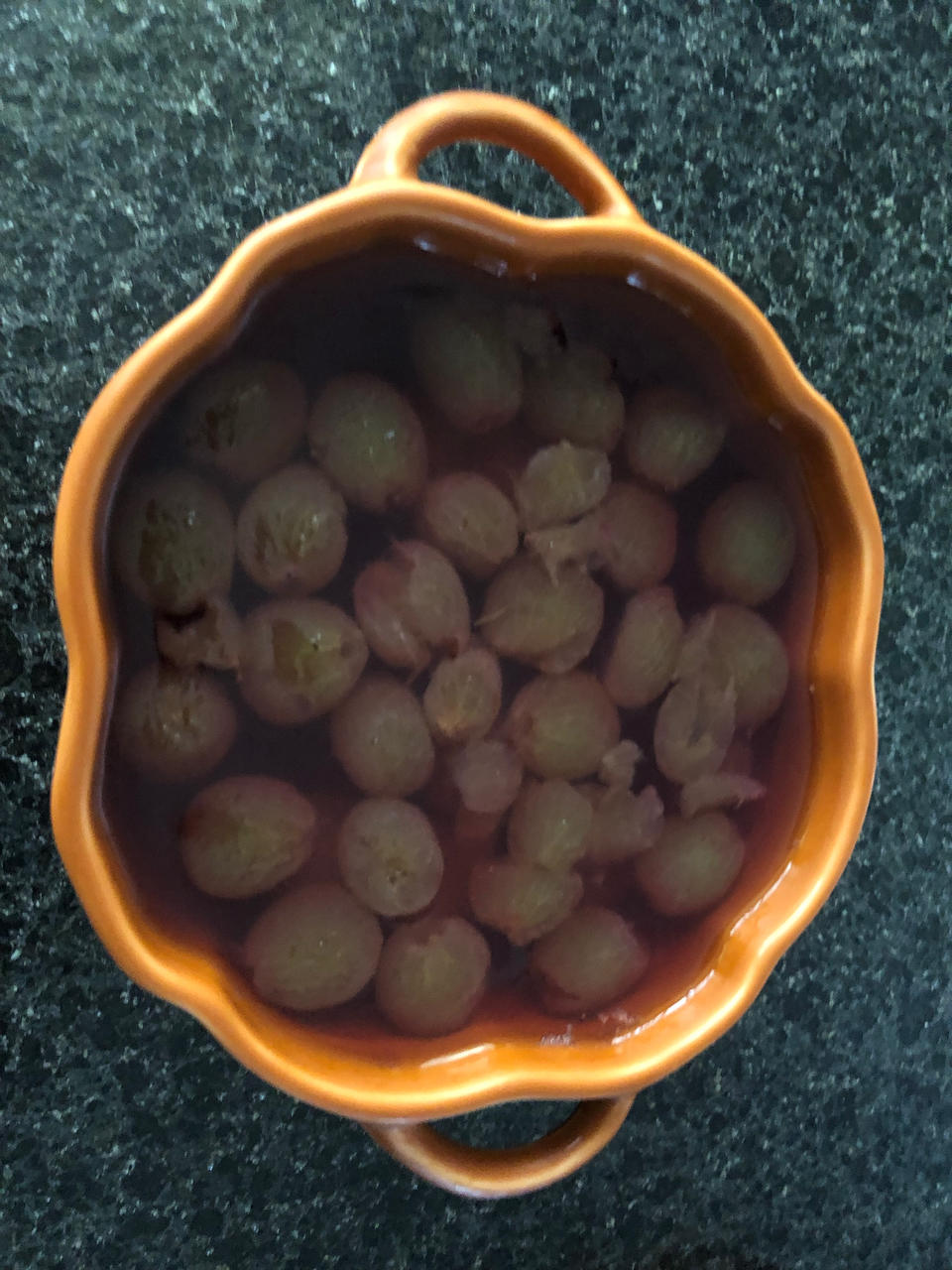 青葡萄果冻（白凉粉版）～夏日里的小清新～