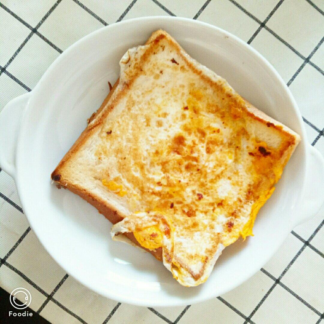 一片面包的三明治