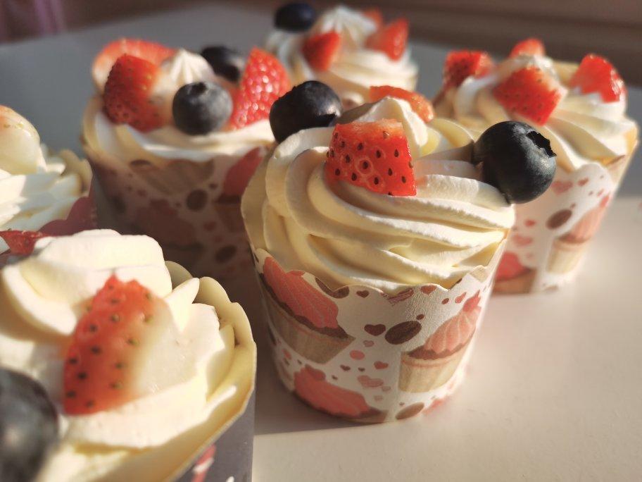 奶油戚风杯子蛋糕