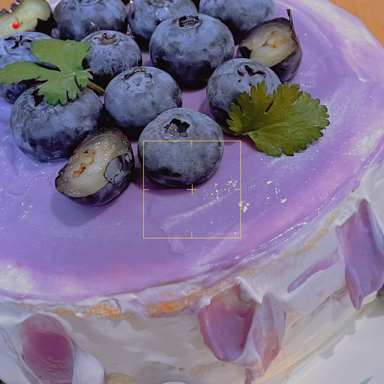 芋泥蓝莓蛋糕的做法