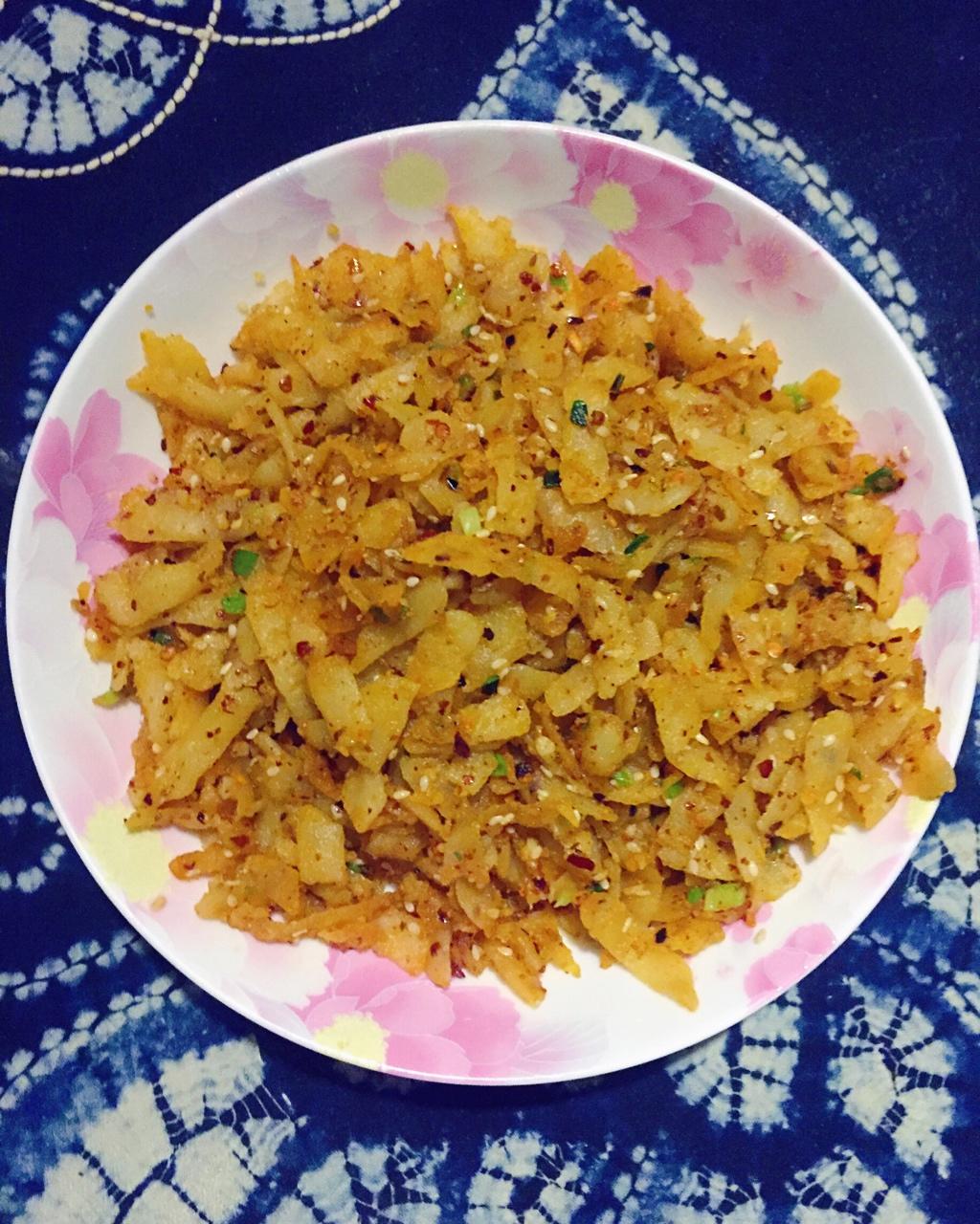 陕北美食——洋芋擦擦