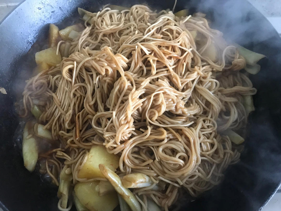 家庭豆角焖面