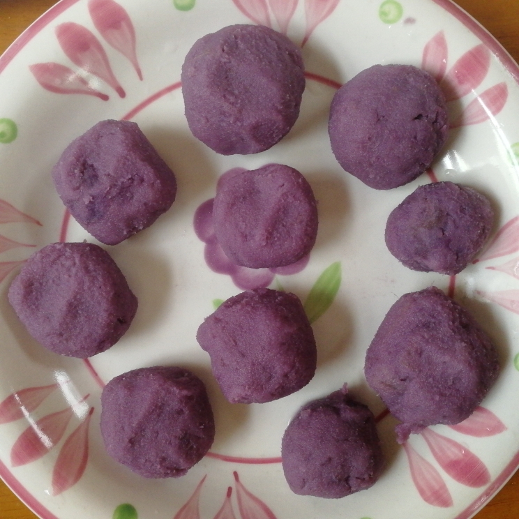 减肥餐–紫薯球